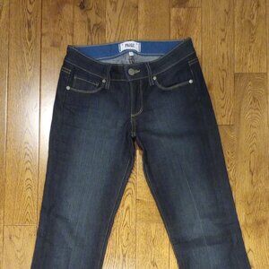 Paige Skyline Boot Petite Women’s Jeans Size 25 Blue Denim Bootcut